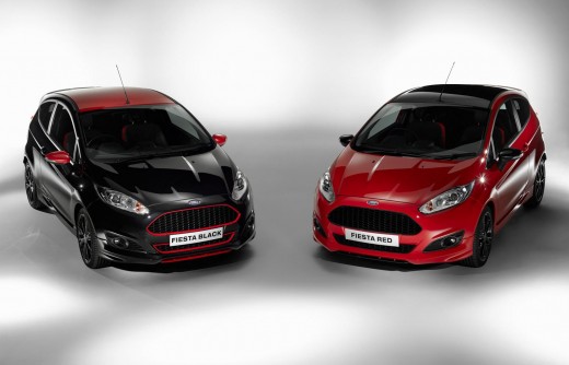 Ford Fiesta trình làng cặp đôi đỏ đen phiên bản đặc biệt